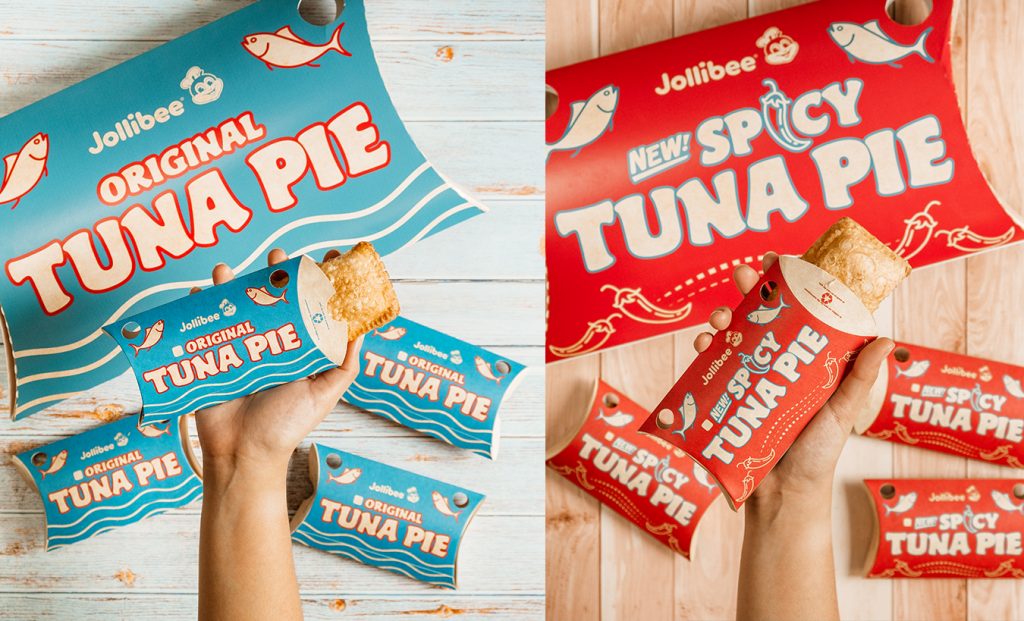 Jollibee’s Tuna Pie is back and it now comes with a spicy version